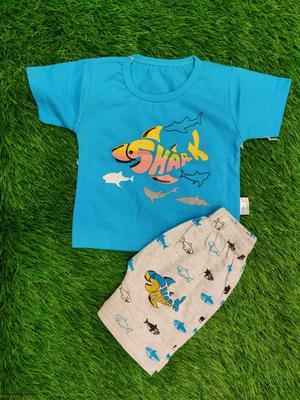 Baby Boy's Blended T-Shirt And Knicker Set