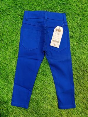 Boy's Stitched Cotton Plain Pants