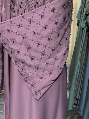 Nida Embroidered Full Abaya