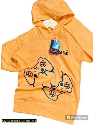 1 Pc Boy's Hoodie Style Shirt