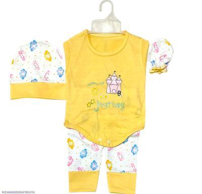 4 Pcs New Born Set Unisex