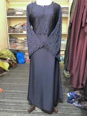 Nida Embroidered Full Abaya