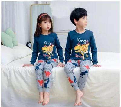 2 Pcs Stitched Jersey Printed Pajama And Shirt