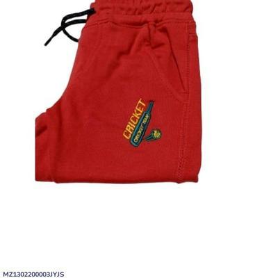 1 Pc Boy's Stitched Cotton Plain Trouser