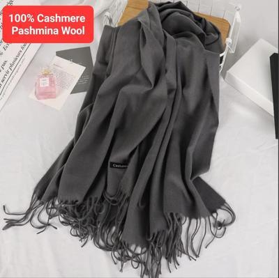 1 Pc Women's Cashmere Plain Shawl