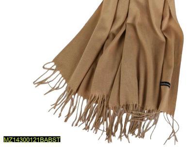 1 Pc Women's Pashmina Plain Shawl