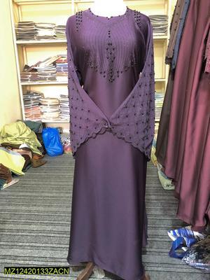 Women's Fancy Nida Embroidered Abaya