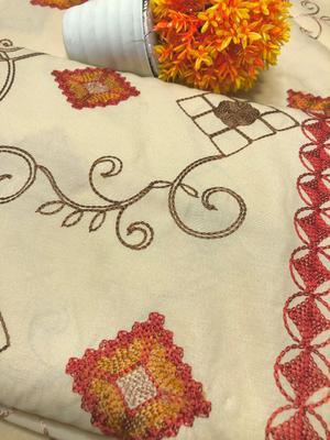 Women's Swiss Lawn Embroidered Shawl