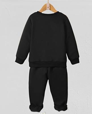 2 Pcs Boy's Cotton Plain Tracksuit