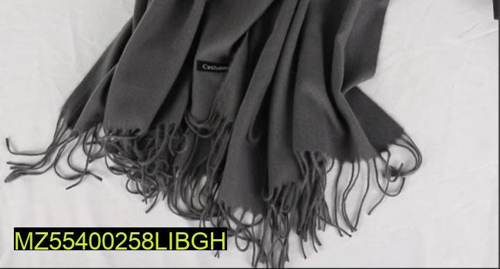 1 Pc Women's Cashmere Plain Shawl