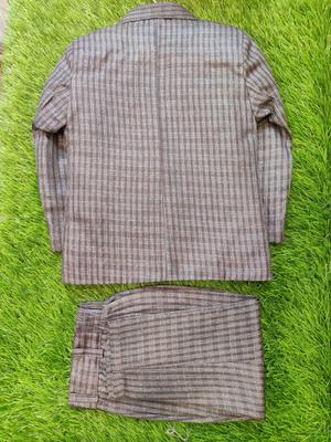 4 Pcs Boy's Stitched Cotton Plain Pant Coat