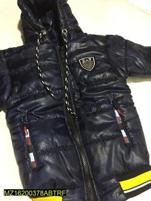 1 Pc Boy's Stitched Polyester Puffer Jacket