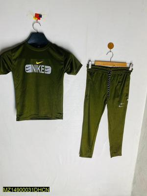 2 Pcs Boy's Dri-Fit Printed Tracksuit