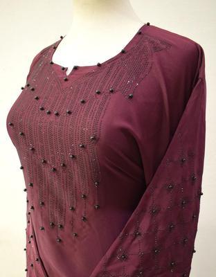 Nidha Embroidered Stitched Abaya For Women