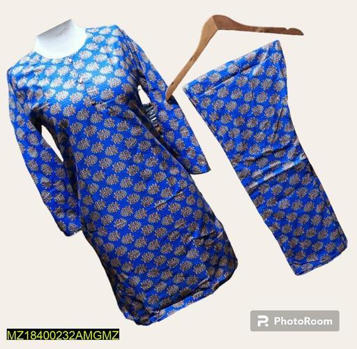 2 Pcs Cotton Lawn Printed Suit