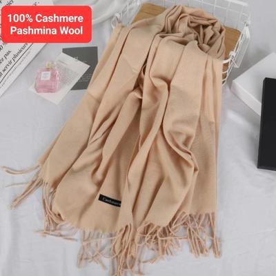 1 Pc Women's Cashmere Plain Shawl