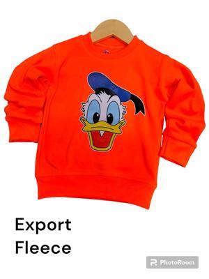 1 Pc Boy's Stitched Fleece Printed Sweatshirt