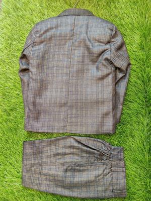 4 Pcs Boy's Stitched Cotton Plain Pant Coat