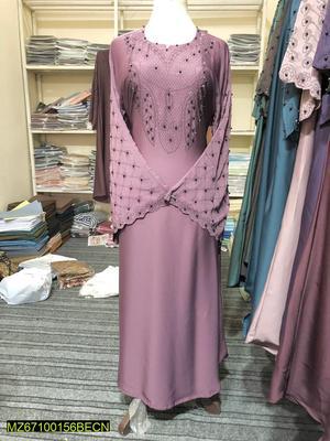 Nida Embroidered Full Abaya