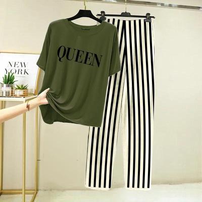 2 Pcs Stitched Sleepwear For Women