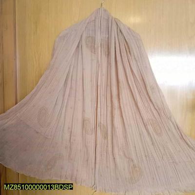 1 Pc Women's Chiffon Printed Shawl