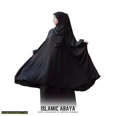 2 Pcs Women's Stitched Nidah Abaya