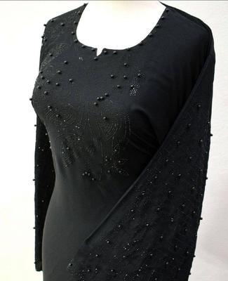 Women's Nida Embroidered Full Abaya