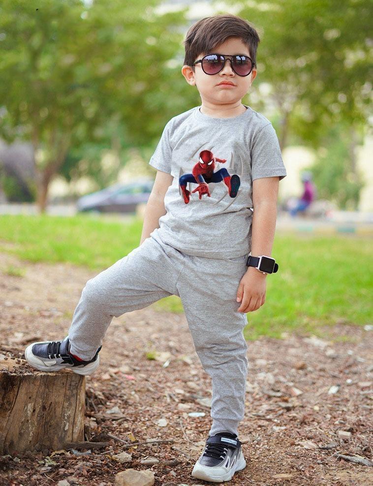 Printed Summer Track Suit For Kids