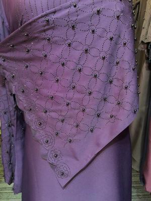 Women's Fancy Nida Embroidered Abaya