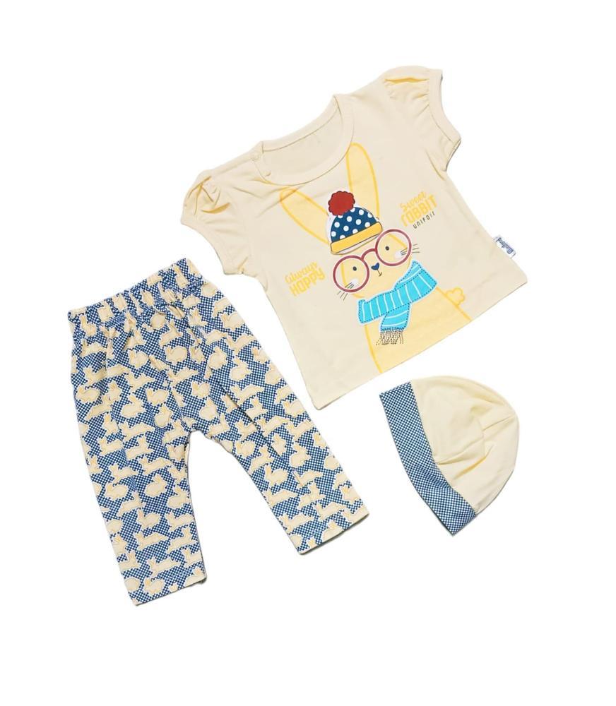 Baby Girl's Cotton Shirt And Trouser Set