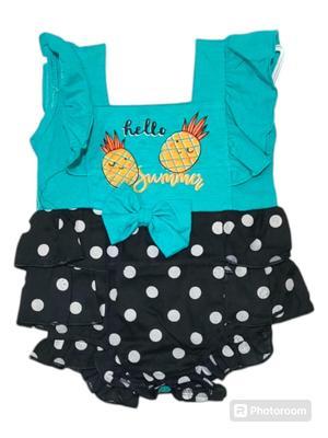 1 Pc Fancy Romper For Baby Girl