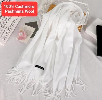 1 Pc Women's Cashmere Plain Shawl