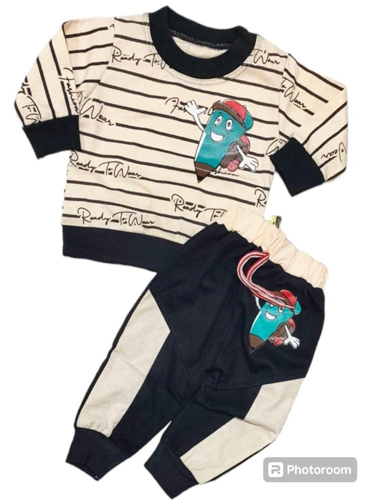 Newborn Baby's Blended Shirt and Trouser Set