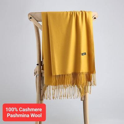 1 Pc Women's Cashmere Plain Shawl