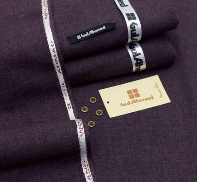 Men’s Unstitched Wool Plain Suit