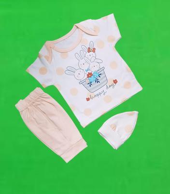 Baby Girl's Cotton Shirt And Trouser Set