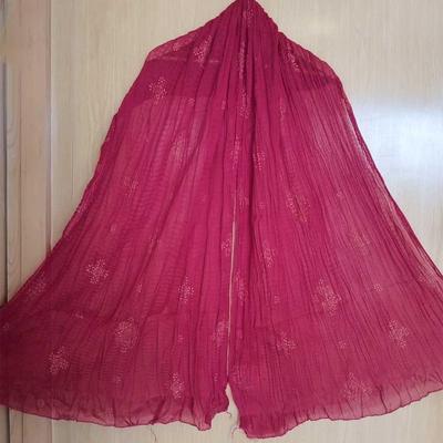 1 Pc Women's Chiffon Printed Shawl