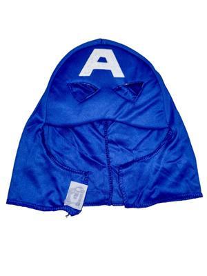 4 Pcs Kids Stitched Dry Fit Micro Costume- Captain America