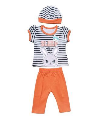 Baby Girl's Cotton Shirt And Trouser Set