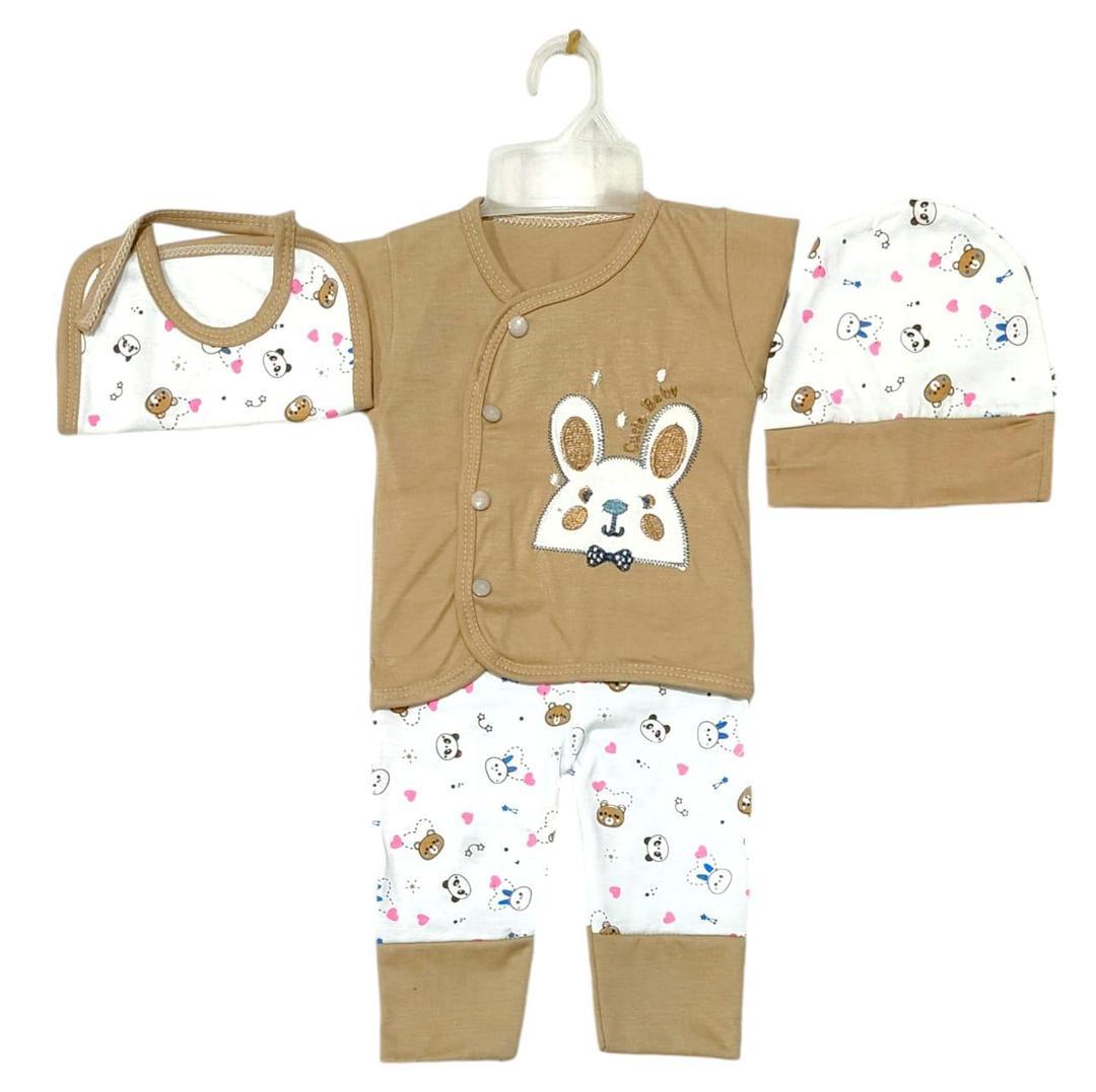 4 Pcs New Born Set Unisex