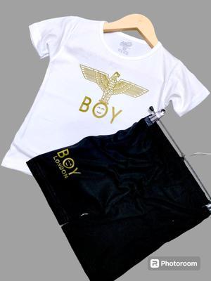 Boy's Cotton Printed T-Shirt And Shorts Set