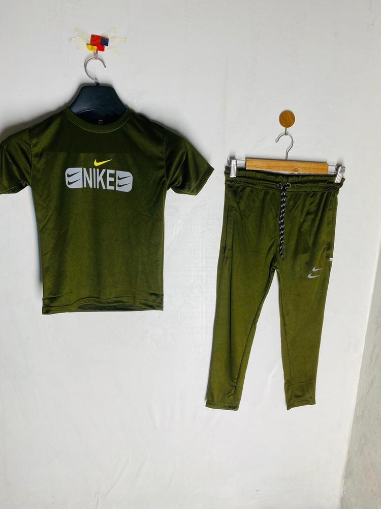 2 Pcs Boy's Dri-Fit Printed Tracksuit