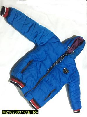 1 Pc Boy's Stitched Polyester Puffer Jacket