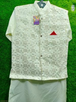 3 Pcs Wash And Wear Embroidered Kurta And Shalwar Suit -