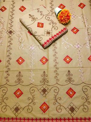 Women's Swiss Lawn Embroidered Shawl