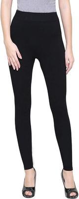 1 Pc Women's Stitched Lycra Plain Leggings