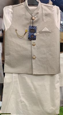 Boy's Shalwar Kameez With Waistcoat