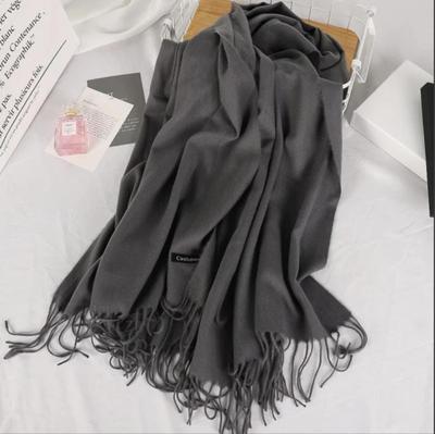 1 Pc Women's Pashmina Plain Shawl