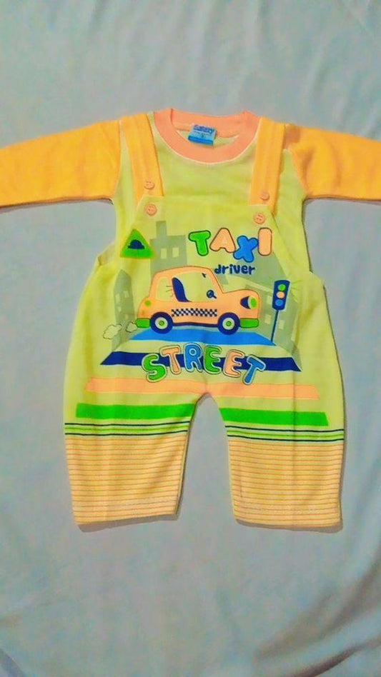 2 Pcs Kid's Stitched Fleece Printed Shirt And Trouser Set