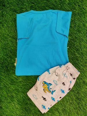 Baby Boy's Blended T-Shirt And Knicker Set